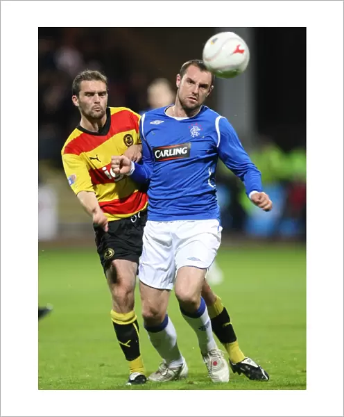 Kris Boyd Scores the Winning Goal: Partick Thistle 1-2 Rangers in the Co-op Insurance Cup