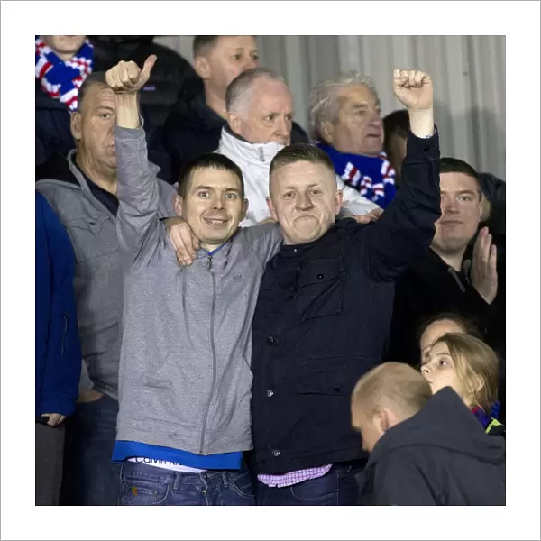 Rangers Fans at Inverness Caledonian Thistle: A Passionate Ladbrokes Premiership Showdown