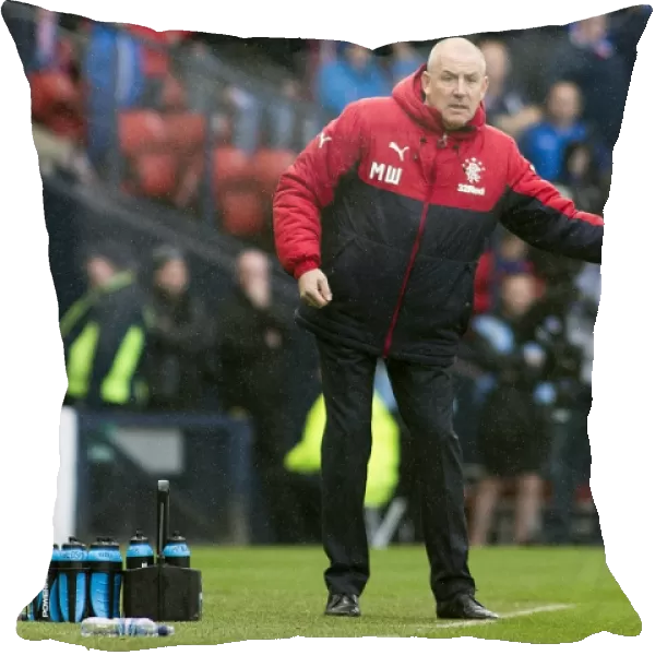 Mark Warburton at the Helm: Rangers in Epic Betfred Cup Semi-Final Clash Against Celtic at Hampden Park