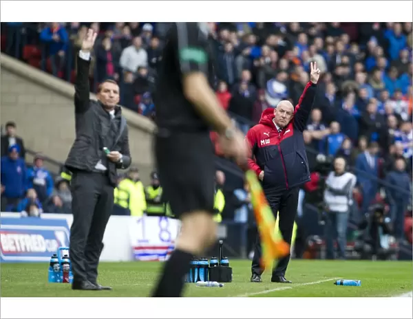 Mark Warburton Leads Rangers in Epic Betfred Cup Semi-Final Showdown against Celtic at Hampden Park