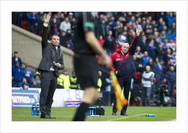 Mark Warburton Leads Rangers in Epic Betfred Cup Semi-Final Showdown against Celtic at Hampden Park