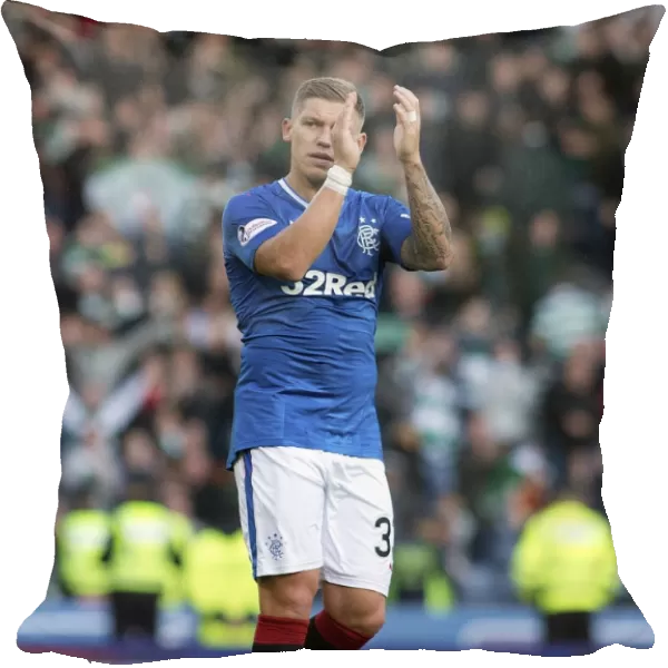 Martyn Waghorn at the Rangers vs Celtic Betfred Cup Semi-Final, Hampden Park