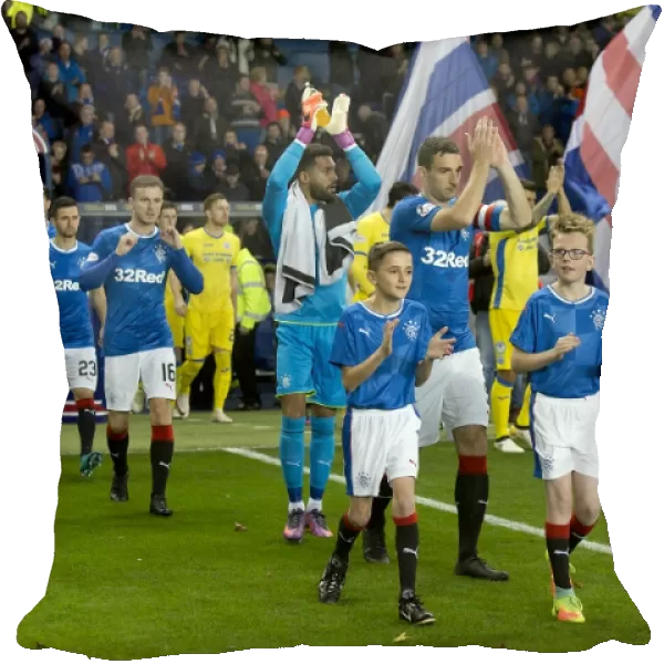 Rangers FC: Lee Wallace Kicks Off Scottish Premiership Match Against St. Johnstone at Ibrox Stadium (Scottish Cup Winners 2003)