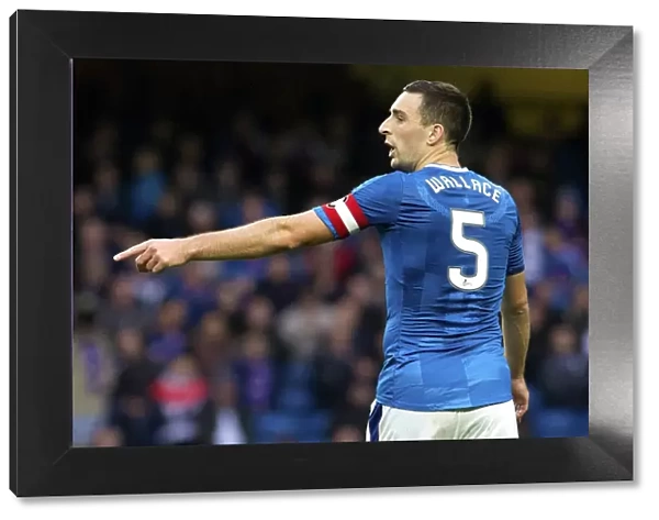 Rangers Captain Lee Wallace Leads the Charge at Ibrox Stadium