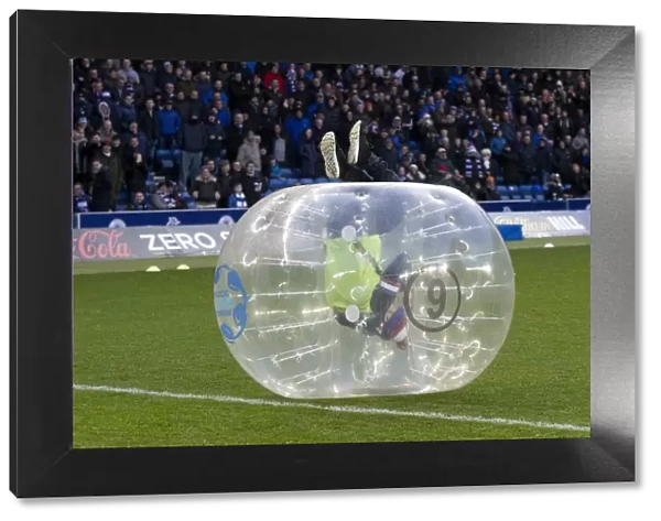 Rangers vs Dundee: Halftime Bubble Football Fun at Ibrox Stadium, Ladbrokes Premiership