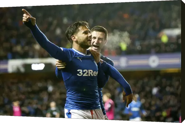 Rangers: Forrester and Holt's Goal Frenzy vs Dundee - Ladbrokes Premiership at Ibrox Stadium