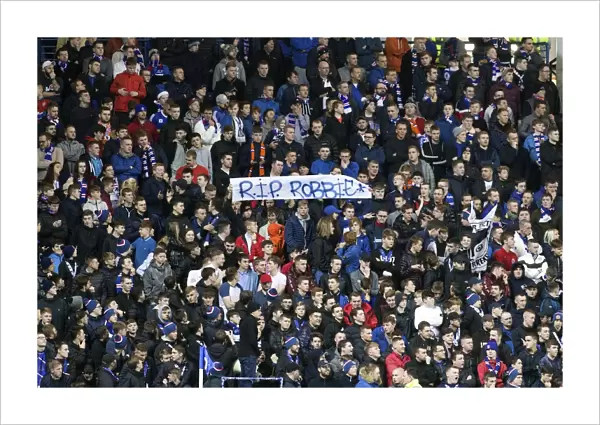 Passionate Ibrox Showdown: Rangers vs Heart of Midlothian - Scottish Premiership Championship Clash: A Sea of Fan Passion (Scottish Cup Champions 2003) - Rangers at Home
