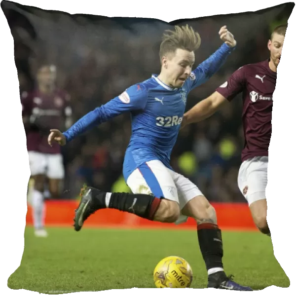 Intense Rivalry: Barrie McKay vs Perry Kitchen - Rangers vs Hearts at Ibrox Stadium