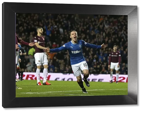 Barrie McKay's Stunning Goal: Ibrox Crowd Goes Wild in Ladbrokes Premiership Thriller (Rangers FC)