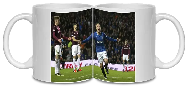 Barrie McKay's Stunning Goal: Ibrox Crowd Goes Wild in Ladbrokes Premiership Thriller (Rangers FC)