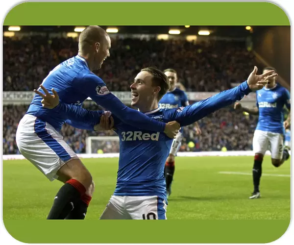 Unforgettable Moment: McKay and Miller's Scottish Cup-Winning Goal Celebration (Rangers FC, 2003)
