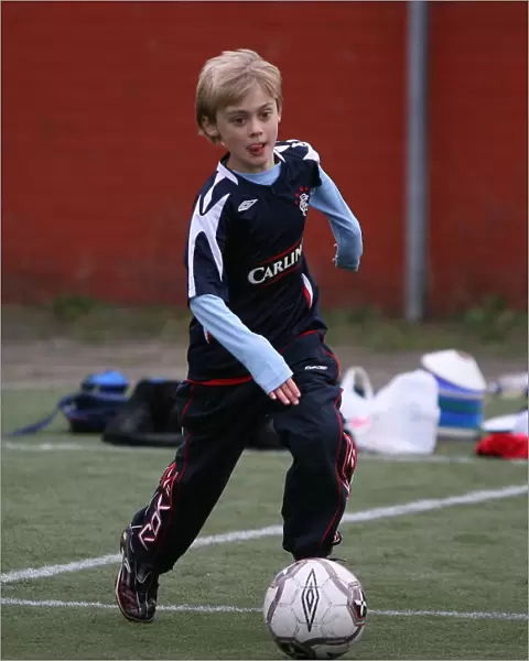 Kids in Action: Rangers Soccer Schools - October Matches at Ibrox Complex (Seasons 7-8)