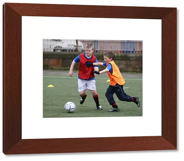 October Excitement at Rangers Soccer Schools, Ibrox Complex: Season 07-08 Youth Soccer Matches