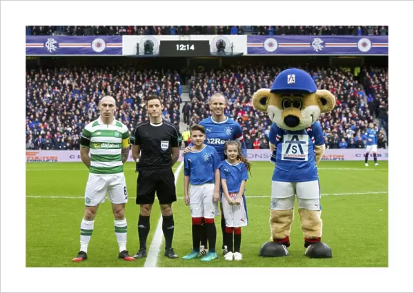 Miller and Brown Go Head-to-Head in the Intense Rangers vs Celtic Derby at Ibrox Stadium