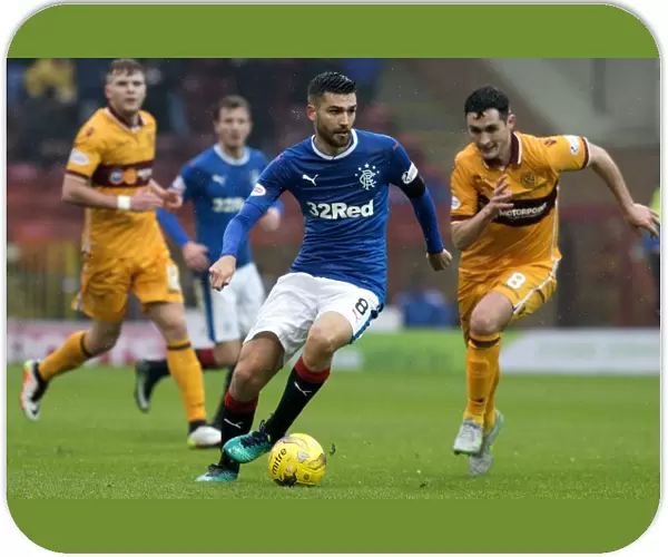 Rangers Jon Toral Shines: Ladbrokes Premiership Clash at Motherwell's Fir Park