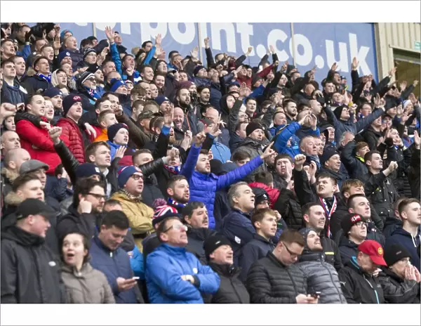Rangers Fans Euphoria: Scottish Cup Triumph at Motherwell (2003)