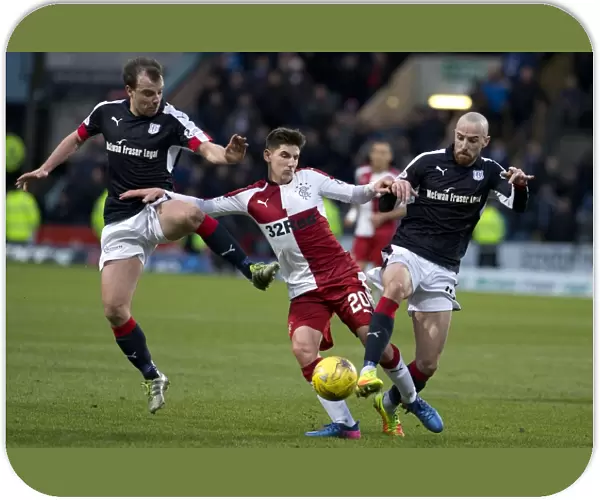 Intense Rivalry: Emerson Hyndman vs. James Vincent - Rangers vs. Dundee in the Ladbrokes Premiership at Dens Park