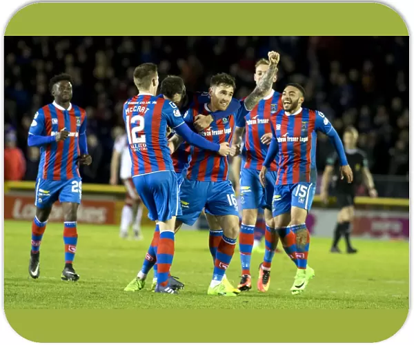 Thrilling Goal: Greg Tansey Scores for Inverness Caledonian Thistle Against Rangers in the Ladbrokes Premiership