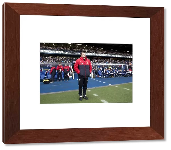 Graeme Murty: Leading Rangers in the Scottish Cup Quarterfinal at Ibrox Stadium (2003 Winners)