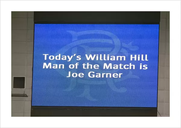 Rangers Joe Garner Named Man of the Match in Scottish Cup Quarterfinal Triumph at Ibrox Stadium