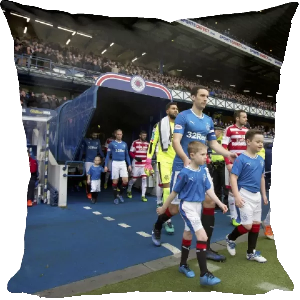 Rangers FC: Lee Wallace Initiates Scottish Cup Quarterfinal at Ibrox Stadium (2003 Champions)