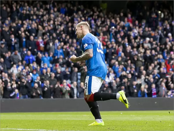 Martyn Waghorn's Thrilling Scottish Cup Quarterfinal Winning Goal for Rangers at Ibrox Stadium