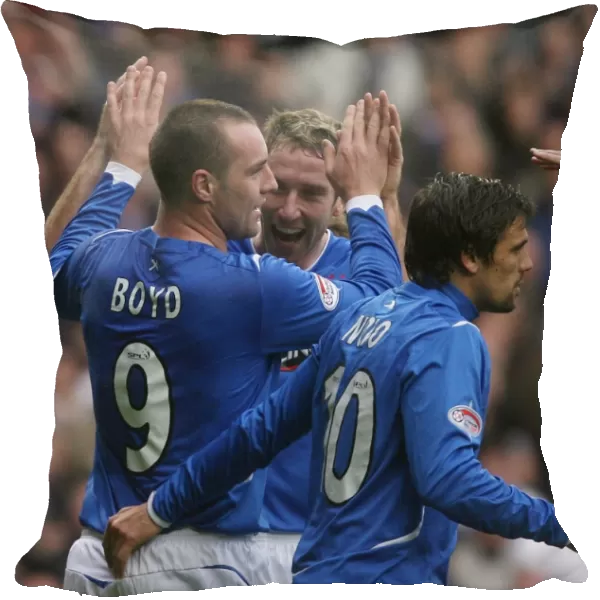 Rangers Kris Boyd Scores Hat-trick in 5-0 Thrashing of Inverness Caledonian Thistle (Clydesdale Bank Premier League, Ibrox)