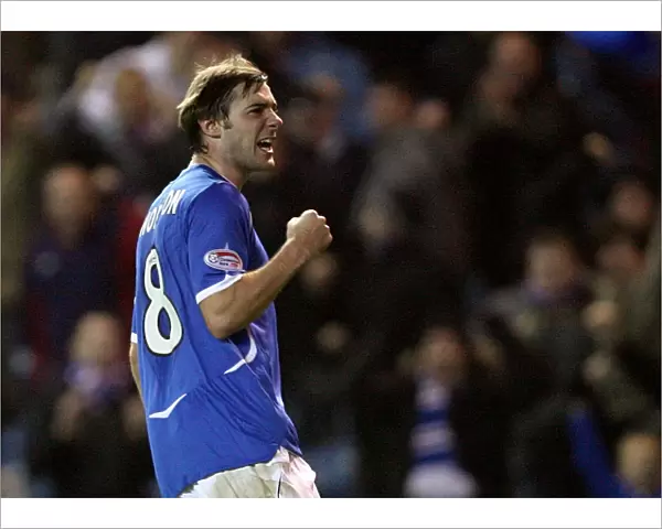 Thrilling Six-Goal Showdown: Kevin Thomson's Euphoric Moment as Rangers Rescue a Dramatic 3-3 Tie vs. Dundee United - Thomson's Six-Goal Heroics: Rangers Save the Day