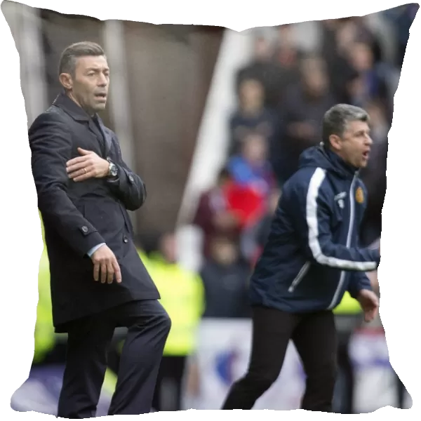 Scottish Cup-Winning Manager Pedro Caixinha at the Helm of Rangers at Ibrox Stadium