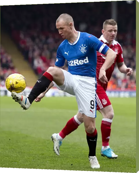 Scottish Premiership Rivalry: Clash of Kenny Miller (Rangers) and Jonny Hayes (Aberdeen) - 2003 Scottish Cup Champions Face Off