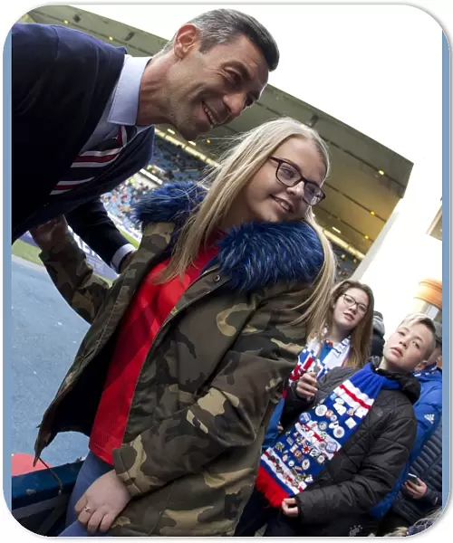 Rangers Manager Pedro Caixinha's Triumphant Reunion with Ibrox Fans: Scottish Cup Victory Celebration (2003)