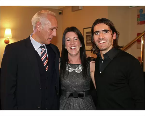 Star-Studded Charity Race Night 2008 with Rangers Football Club: Pedro Mendes and Mark Hateley