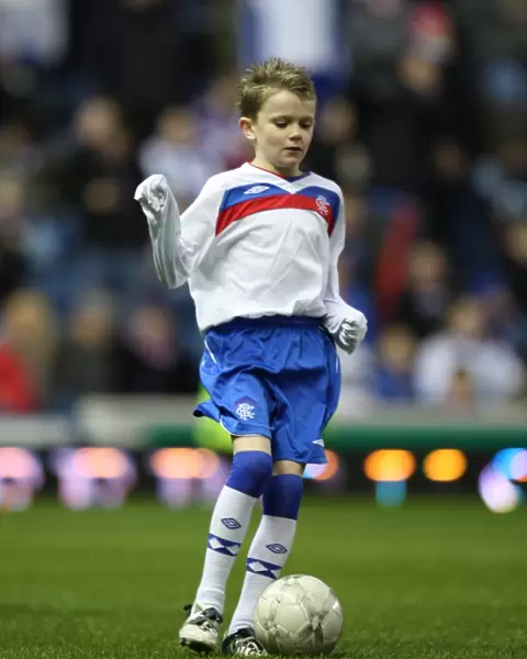 Rangers Kids in Action: A Thrilling 7-1 Victory over Hamilton in the Clydesdale Bank Premier League at Ibrox