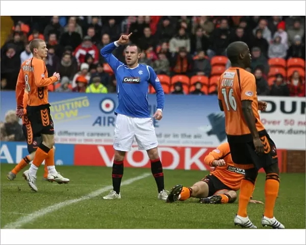 Kris Boyd's Euphoric Celebration: Unforgettable 2-2 Draw Between Dundee United and Rangers