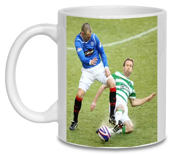 Ibrox: A Clash of Titans - Kenny Miller (Rangers) vs Andreas Hinkel (Celtic) - Clydesdale Bank Premier League Decisive Moment: Rangers 0-1 Celtic
