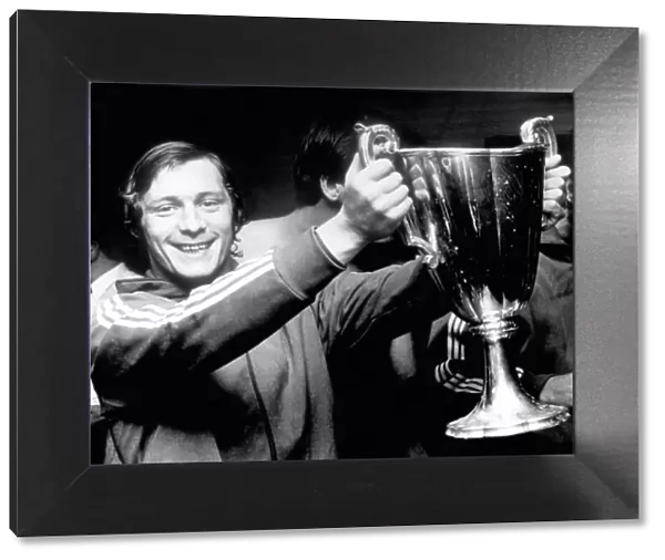 Rangers FC: European Glory - Willie Johnston's Euphoric Celebration (3-2 Victory) in the European Cup Winners Cup
