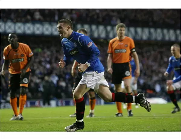 John Fleck Scores First Goal for Rangers: 2-0 Victory over Dundee United, Clydesdale Bank Premier League, Ibrox