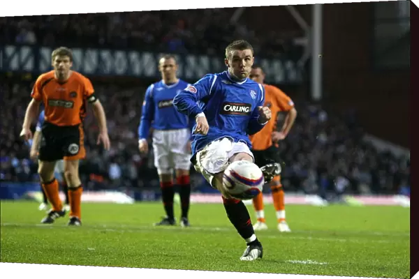 John Fleck Scores Penalty: Rangers Take 2-0 Lead Over Dundee United (Clydesdale Bank Premier League, Ibrox)