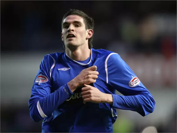 Rangers Kyle Lafferty Scores Brace: 2-0 Victory Over Dundee United (Clydesdale Bank Premier League)