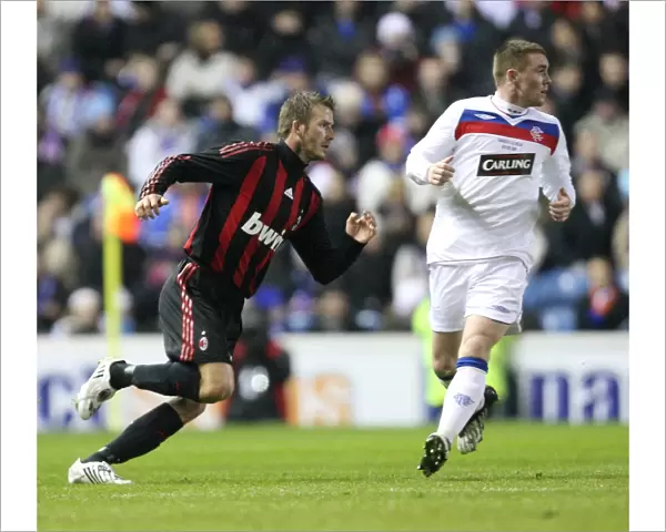 David Beckham's Mid-Season Showdown at Ibrox: A 2-2 Thriller - Rangers vs. AC Milan