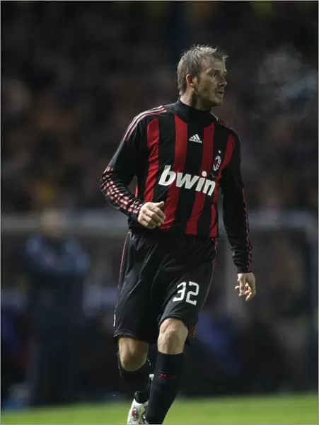 David Beckham's Mid-Season Rivalry: Rangers vs. AC Milan (2-2) - Ibrox Stadium