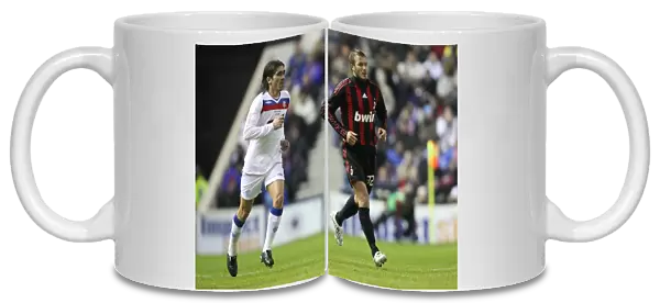 David Beckham's Unforgettable Mid-Season Clash: Rangers vs. AC Milan (2-2)