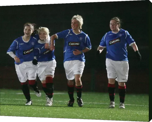 Lana Clelland Scores the Thrilling Winning Goal for Rangers Ladies against Celtic Ladies (2-1) at Petershill Park