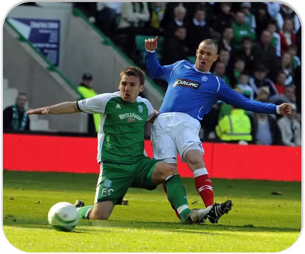 Kenny Miller's Brace: Rangers Edge Past Hibs in Thrilling Clydesdale Bank Premier League Clash at Easter Road
