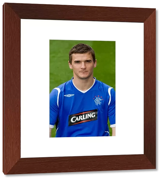Rangers Football Club: 2008-2009 First Team - Lee McCulloch and Squad at Ibrox