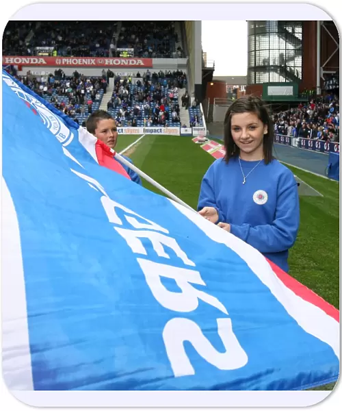 Rangers Football Club: Honor Guard Salute - 2-0 Victory Over Heart of Midlothian at Ibrox