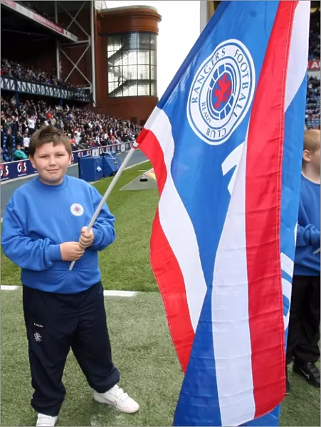 Rangers Football Club's Triumphant Guard of Honor: Celebrating a Glorious 2-0 Victory over Heart of Midlothian