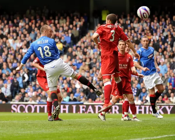 Kenny Miller's Stunning Goal: Rangers Lead 2-1 Against Aberdeen in the Clydesdale Premier League at Ibrox