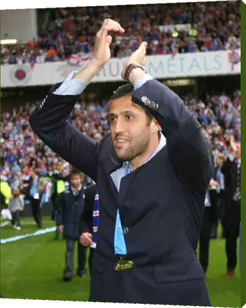Rangers Football Club: Brahim Hemdani's Triumph - Rejoicing in the 2008-09 Clydesdale Bank Premier League Title Victory