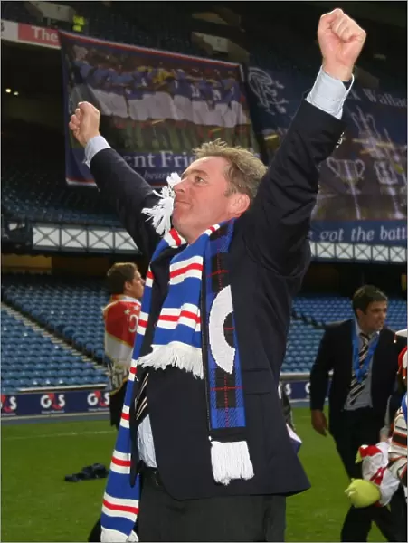 Rangers Football Club: Allan McGregor's Euphoric Title Win - 2008-09 Championship Victory Celebration: Rangers 2008-09 Champions